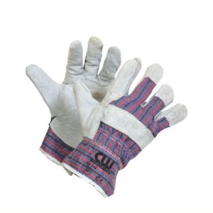 Candy Stripe Leather Glove