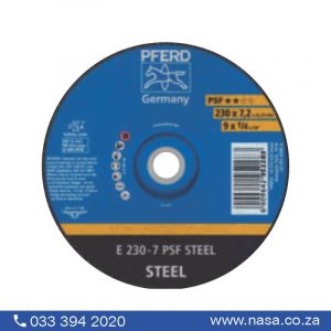 PFERD Grinding Disc 230 x 7 PSF Steel