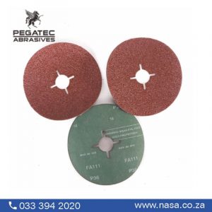PEGATEC Fibre Disc- Aluminium Oxide 180mm x 22mm 60 Grit