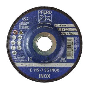 PFERD-Grinding-Disc-115-x-7-PSF-Inox