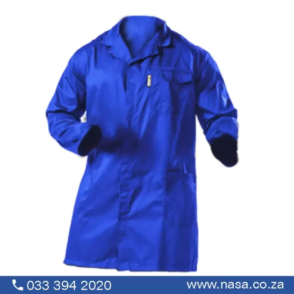 Dromex 80/20 Poly Dust Coat Royal Blue | Nasa Tool and Safety
